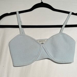 ARITZIA BABATON mini blue rubbed tip - size small